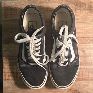 Vans Classic Black and White Sneakers